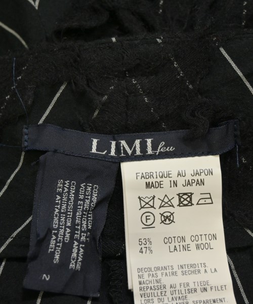 LIMI feu（リミフゥ）その他 黒 サイズ:2(S位) レディース/2200645933017