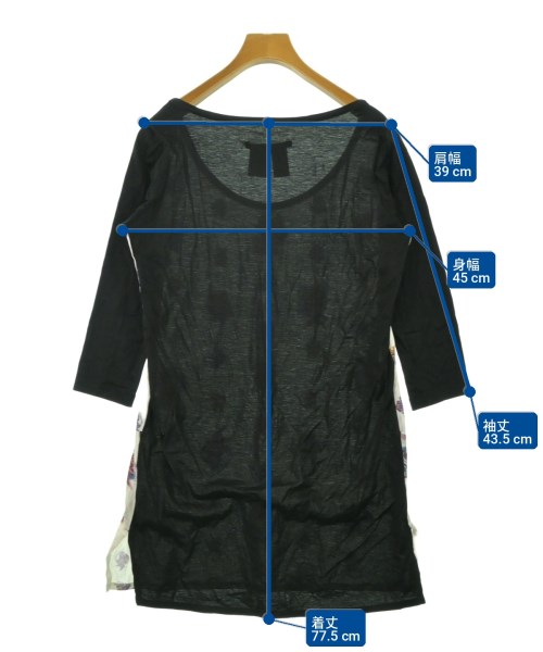 LIMI feu（リミフゥ）Tシャツ・カットソー 黒 サイズ:S レディース/2200713256017
