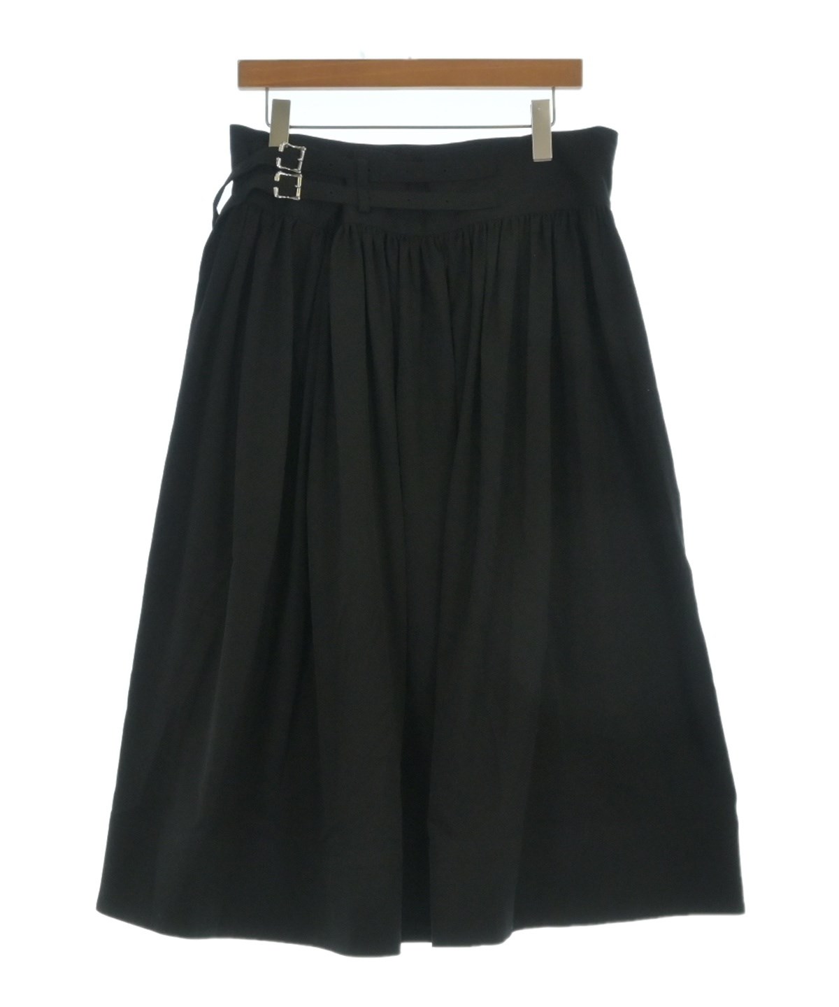 LIMI feu（リミフゥ）ロング・マキシ丈スカート 黒 サイズ:S