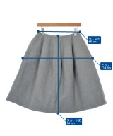 LIMI feu（リミフゥ）ミニスカート グレー サイズ:S レディース/2200650268029