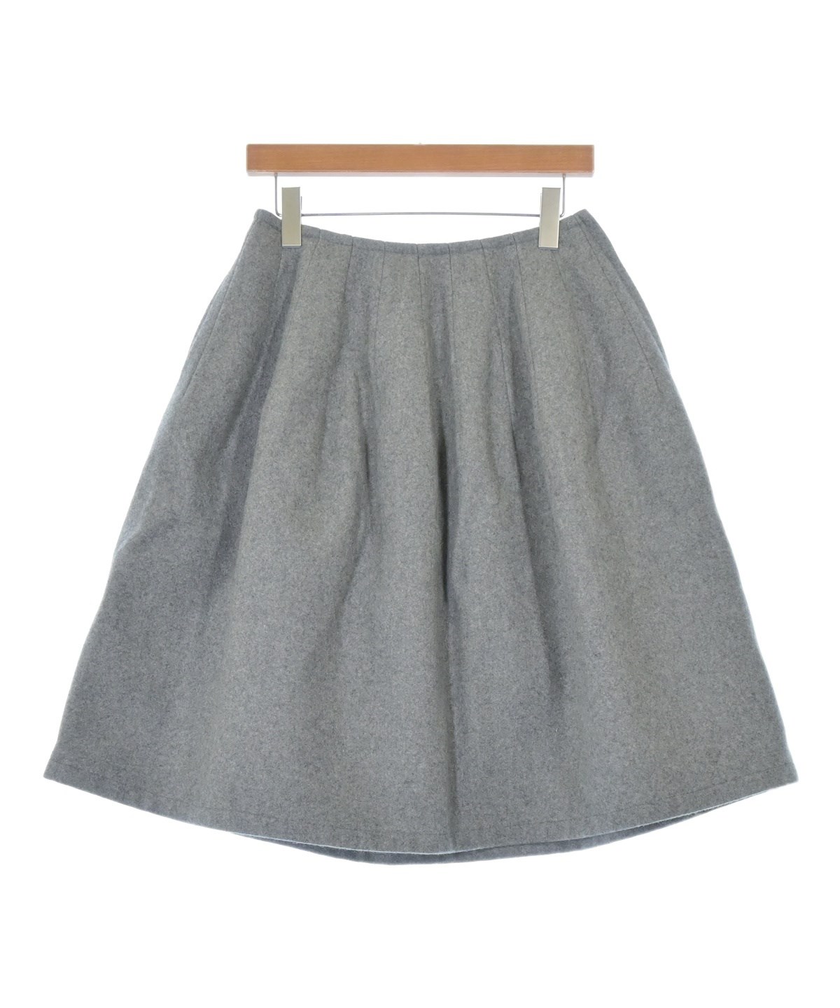 LIMI feu（リミフゥ）ミニスカート グレー サイズ:S レディース