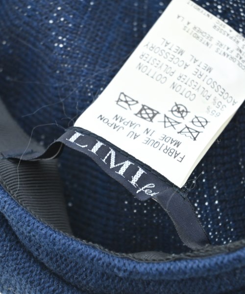 LIMI feu（リミフゥ）ハンチング・ベレー帽 紺 サイズ:- レディース/2200651953191