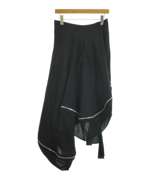 LIMI feu(リミフー)ひざ丈スカート 黒 サイズ:2(S位)/2200664647032