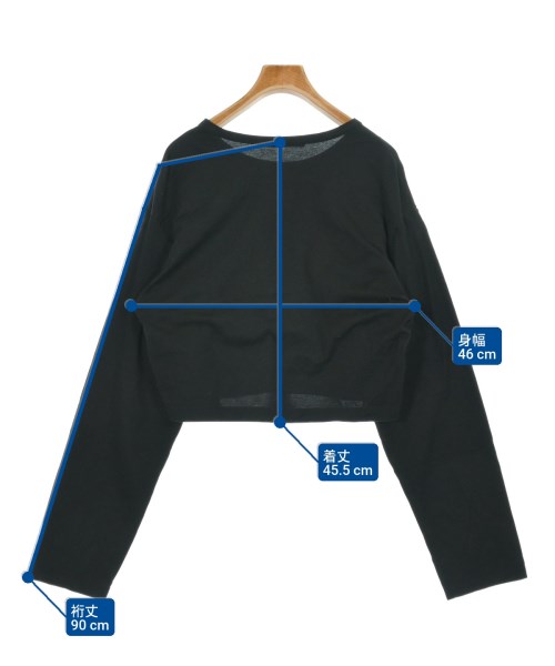 LIMI feu（リミフゥ）Tシャツ・カットソー 黒 サイズ:2(S位) レディース/2200664647070