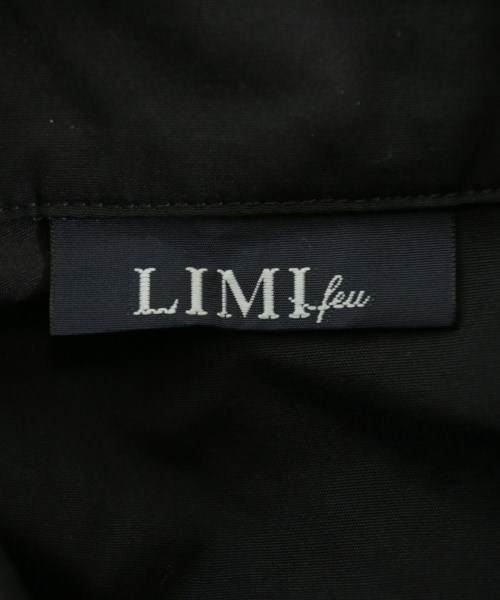 LIMI feu（リミフゥ）シャツワンピース 黒 サイズ:2(S位) レディース/2200662923015