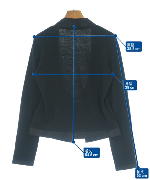 LIMI feu（リミフゥ）カーディガン 黒 サイズ:S レディース/2200663879038