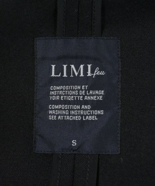 LIMI feu（リミフゥ）カジュアルジャケット 黒 サイズ:S レディース/2200663879076