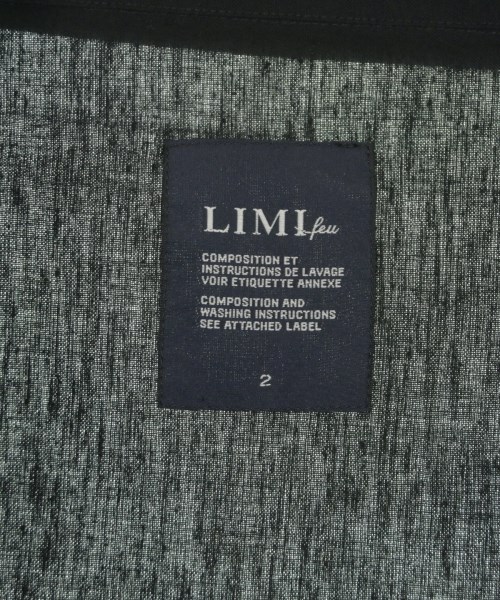 LIMI feu（リミフゥ）テーラードジャケット 黒 サイズ:2(S位) レディース/2200667634039