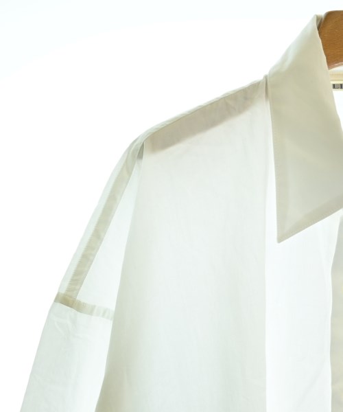 LIMI feu（リミフゥ）シャツワンピース 白 サイズ:S レディース/2200667634046