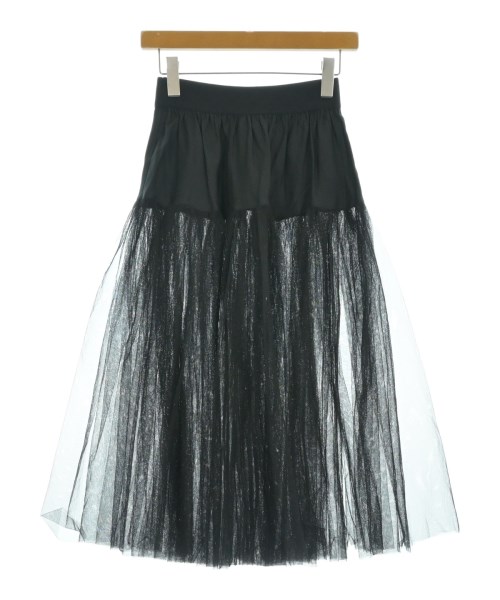 LIMI feu（リミフゥ）ひざ丈スカート 黒 サイズ:S レディース/2200667758032