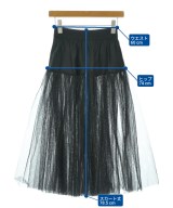 LIMI feu（リミフゥ）ひざ丈スカート 黒 サイズ:S レディース/2200667758032