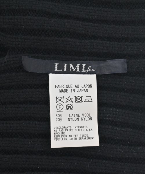 LIMI feu（リミフゥ）マフラー 黒 サイズ:- レディース/2200663932108