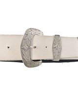 LIMI feu（リミフゥ）ベルト 白 サイズ:- レディース/2200663932122