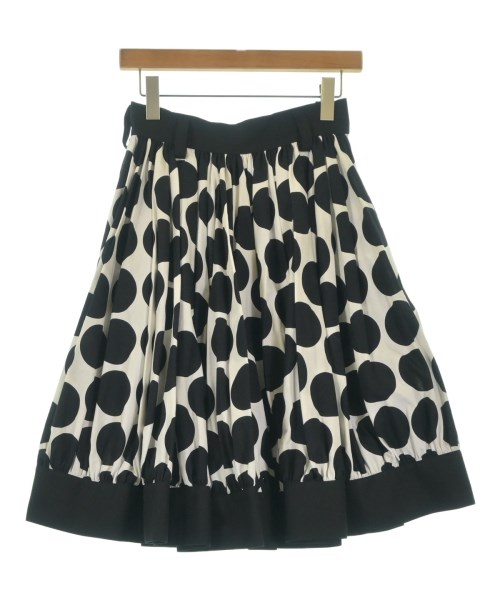 LIMI feu(リミフー)ひざ丈スカート 黒 サイズ:S/2200670969036