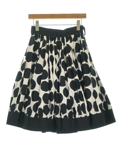 LIMI feu（リミフゥ）ひざ丈スカート 黒 サイズ:S レディース/2200670969036