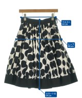 LIMI feu（リミフゥ）ひざ丈スカート 黒 サイズ:S レディース/2200670969036