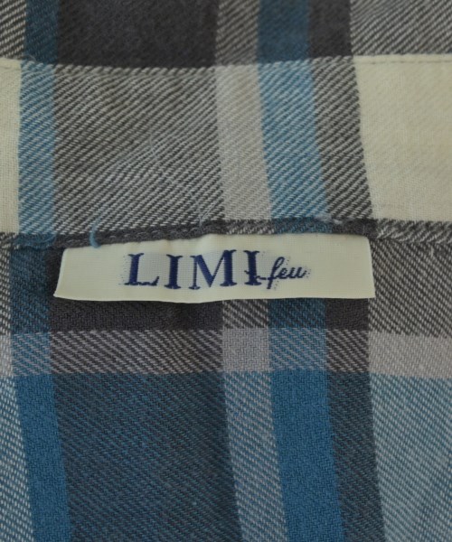 LIMI feu（リミフゥ）カジュアルシャツ 青 サイズ:S レディース/2200671187019