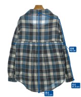 LIMI feu（リミフゥ）カジュアルシャツ 青 サイズ:S レディース/2200671187019