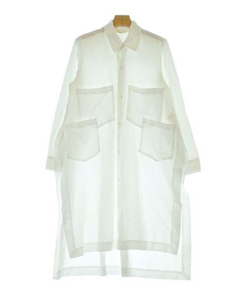 LIMI feu(リミフー)シャツワンピース 白 サイズ:S/2200671187026