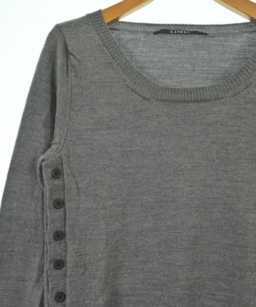 LIMI feu（リミフゥ）ニット・セーター グレー サイズ:2(S位) レディース/2200669033045