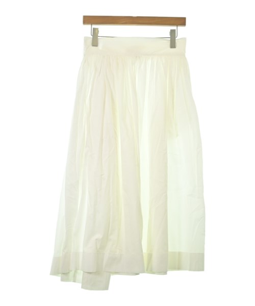 LIMI feu（リミフゥ）ロング・マキシ丈スカート 白 サイズ:S レディース/2200671633011