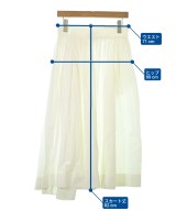 LIMI feu（リミフゥ）ロング・マキシ丈スカート 白 サイズ:S レディース/2200671633011