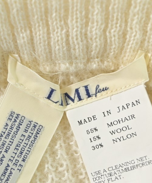 LIMI feu（リミフゥ）ニット・セーター 白 サイズ:S レディース/2200671633042