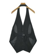 LIMI feu（リミフゥ）ベスト 黒 サイズ:S レディース/2200671633059