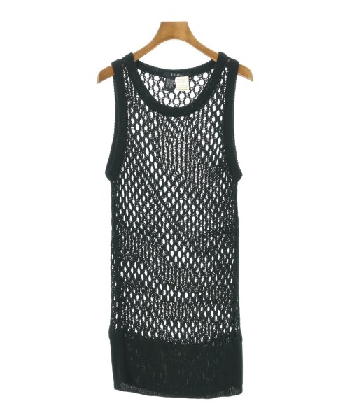 LIMI feu(リミフー)ベスト/ノースリーブ 黒 サイズ:S/2200671633073