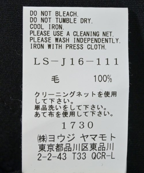 LIMI feu（リミフゥ）カジュアルジャケット 黒 サイズ:2(S位) レディース/2200671873042