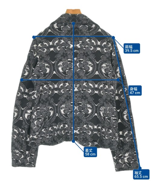 LIMI feu（リミフゥ）カジュアルジャケット 黒 サイズ:S レディース/2200671929015