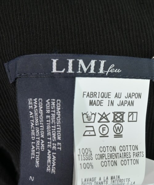 LIMI feu（リミフゥ）ワンピース 黒 サイズ:2(S位) レディース/2200736562027