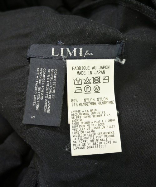 LIMI feu（リミフゥ）その他 黒 サイズ:S レディース/2200724103041