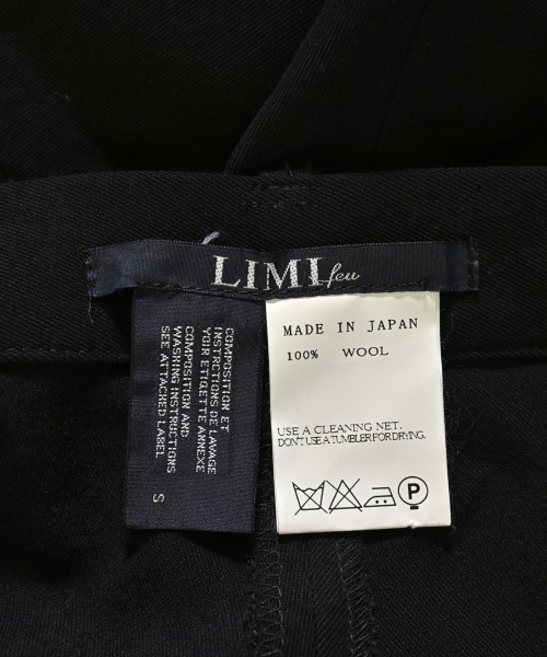 LIMI feu（リミフゥ）その他 黒 サイズ:S レディース/2200727483010