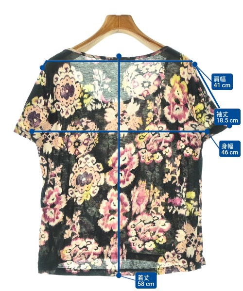 LIMI feu（リミフゥ）Tシャツ・カットソー 黒 サイズ:S レディース/2200685259115