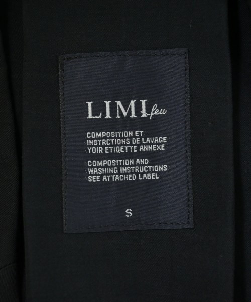 LIMI feu（リミフゥ）ジャケット 黒 サイズ:S レディース/2200689398056