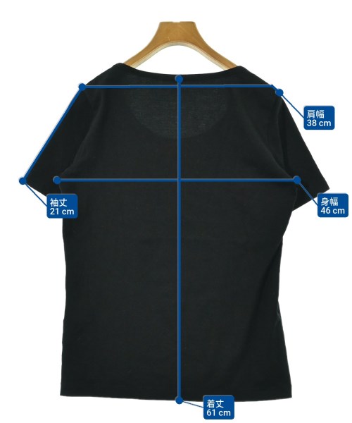 LIMI feu（リミフゥ）Tシャツ・カットソー 黒 サイズ:-(L位) レディース/2200686665038