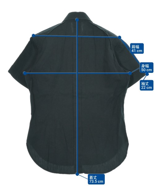 MARCO TAGLIAFERRI（マルコタリアフェリ）カジュアルシャツ 黒 サイズ:S メンズ/2200645035223