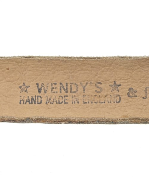 WENDY'S（ウェンディーズ）ベルト 白 サイズ:- メンズ/2200691802886