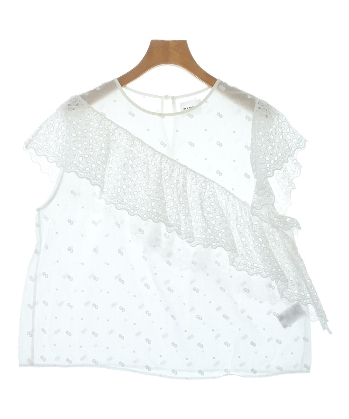 専用ISABEL ÉTOILE MARANT レースブラウス 白 イザベルマラン エトワール レース ブラウス トップス 白 isabel