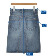 ISABEL MARANT（イザベルマラン）ひざ丈スカート 紺 サイズ:34(XXS位) レディース/2200638032024