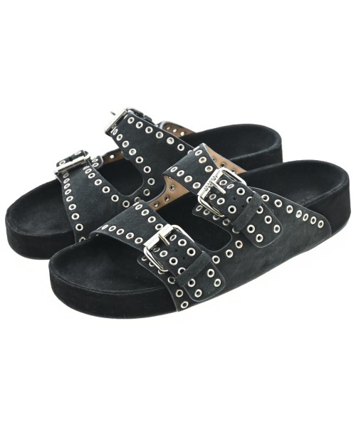 ISABEL MARANT(イザベルマラン)サンダル 黒 サイズ:37(24cm位)/2200623441039