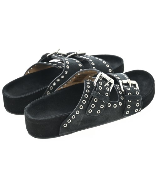 ISABEL MARANT（イザベルマラン）サンダル 黒 サイズ:37(24cm位) レディース/2200623441039