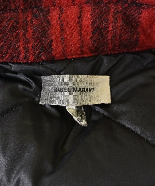 ISABEL MARANT（イザベルマラン）ダウンジャケット/ダウンベスト 赤 サイズ:L メンズ/2200639124025