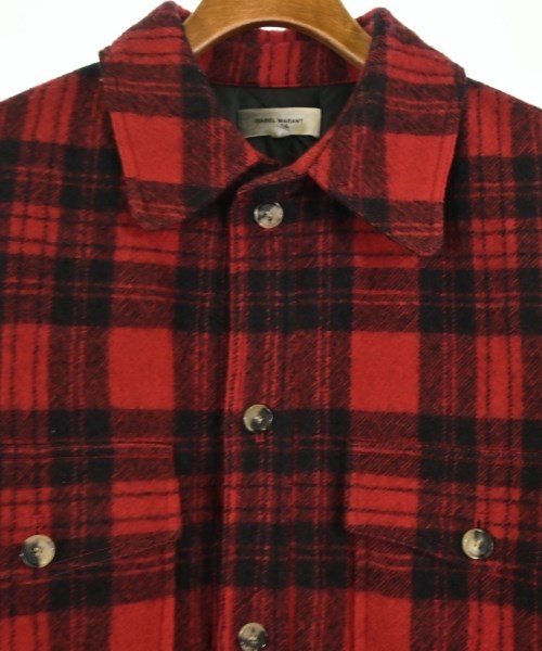 ISABEL MARANT（イザベルマラン）ダウンジャケット/ダウンベスト 赤 サイズ:L メンズ/2200639124025