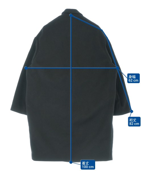 ISABEL MARANT（イザベルマラン）チェスターコート 黒 サイズ:34(XXS位) レディース/2200642473073