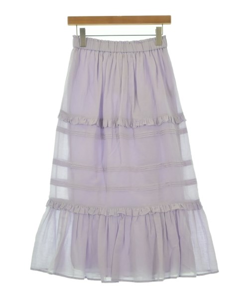 ISABEL MARANT(イザベルマラン)ひざ丈スカート 紫 サイズ:34(S位)/2200642891051