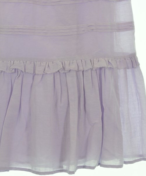 ISABEL MARANT（イザベルマラン）ひざ丈スカート 紫 サイズ:34(S位) レディース/2200642891051