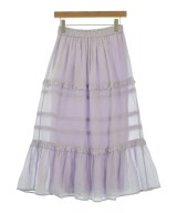 ISABEL MARANT（イザベルマラン）ひざ丈スカート 紫 サイズ:34(S位) レディース/2200642891051
