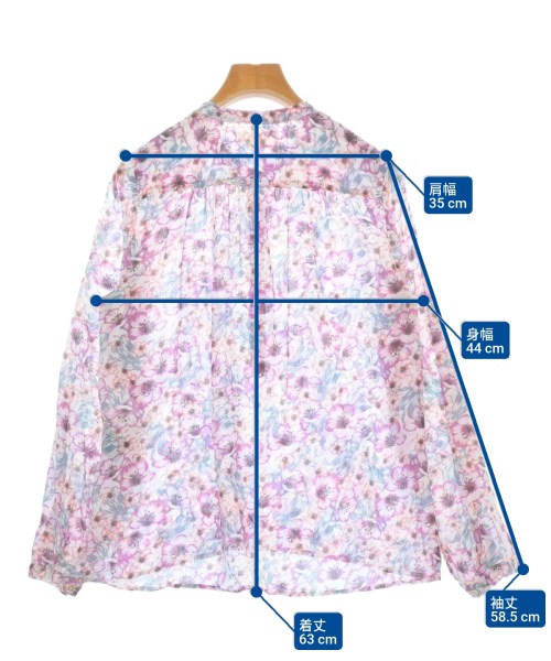 ISABEL MARANT（イザベルマラン）カジュアルシャツ ピンク サイズ:34(XS位) レディース/2200622610023